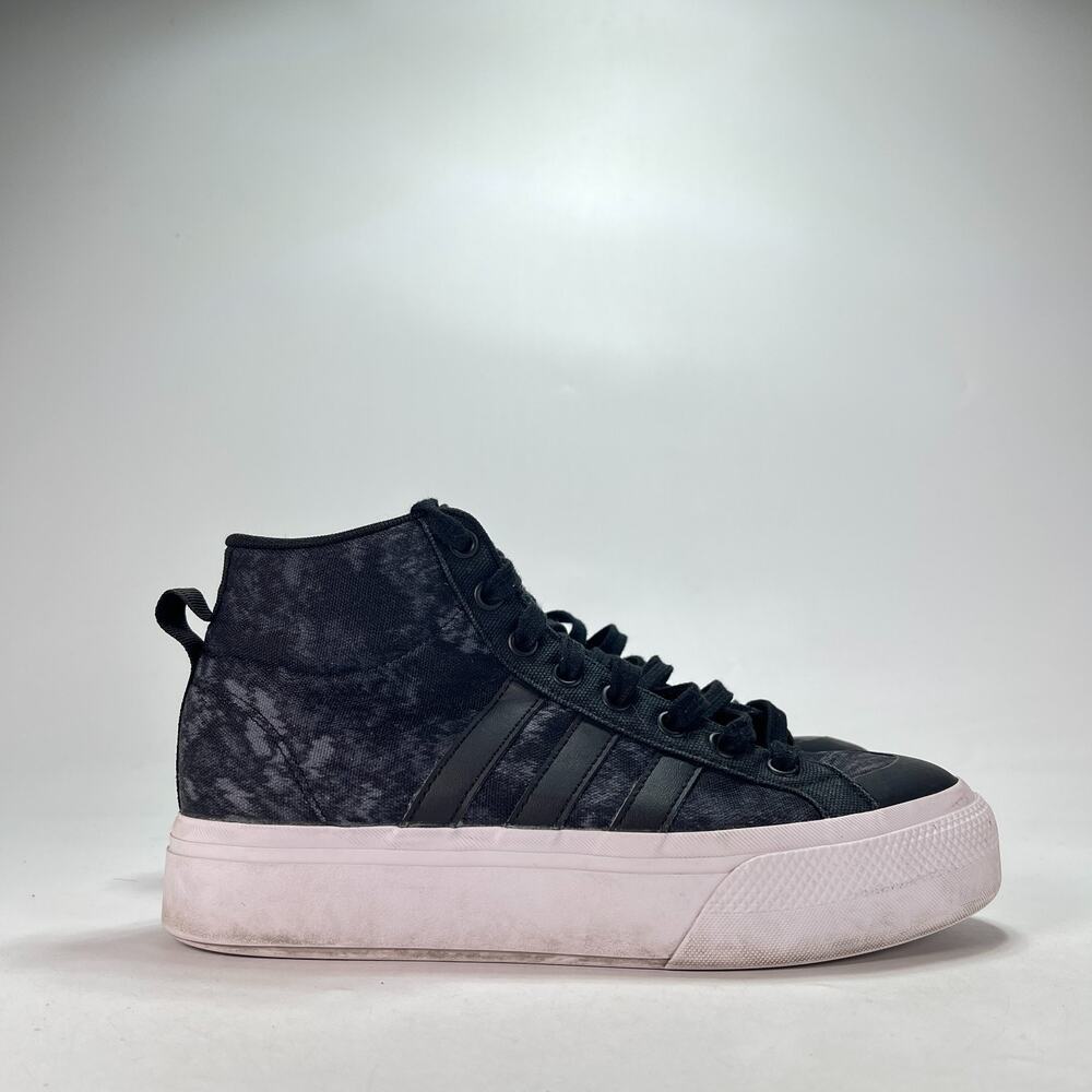 adidas Bravada 2.0 Mid Platform Black Lifestyle Sneakers IE2312 Women's Size 8